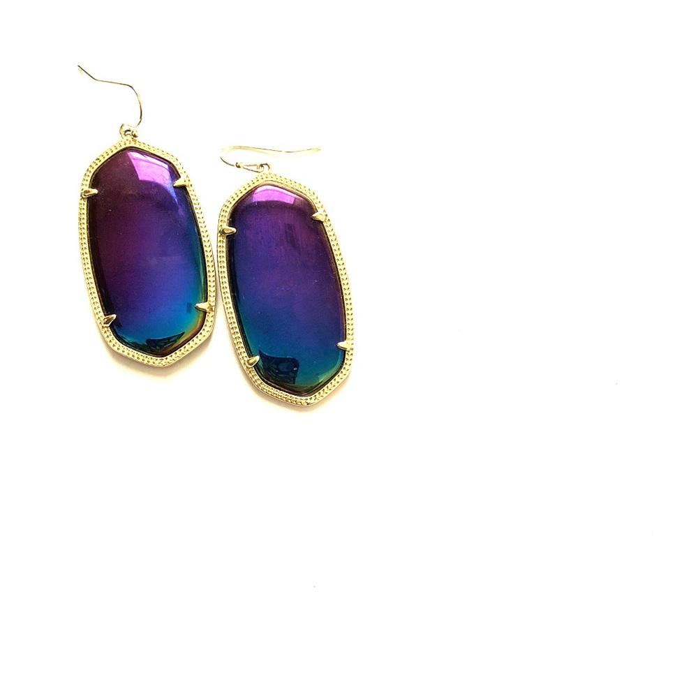 Kendra Scott Danielle Earrings Gold and Black